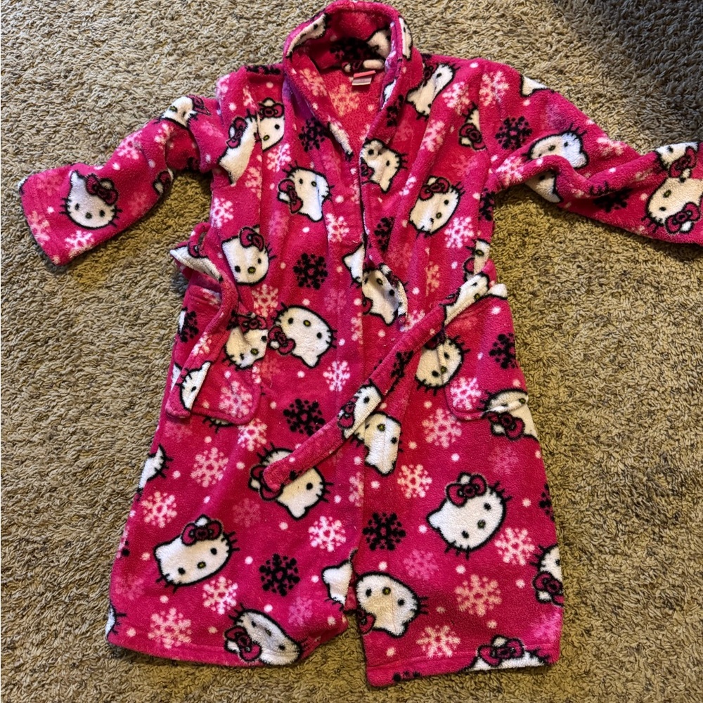 Hello Kitty Pink Kids Robe